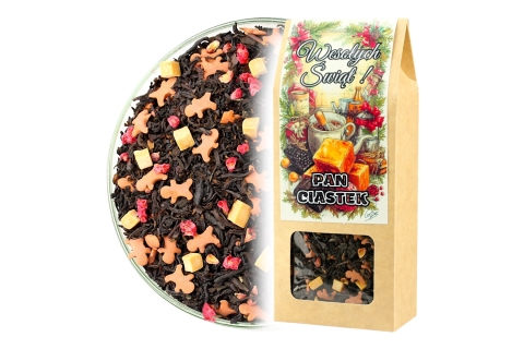 Herbata Czarna PAN CIASTEK (KT) (50g) Prezent Na Mikołajki i Święta !